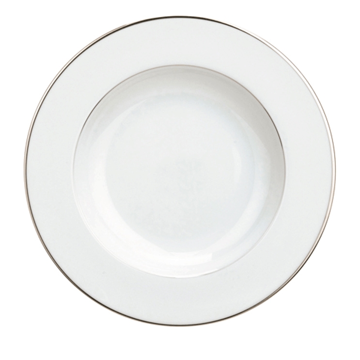 Soup plate in porcelain - Christofle